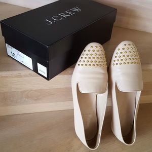 Here -Darby Studded Toe Loafers 10